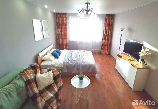 

1-к. квартира, 42 м², 4 кровати