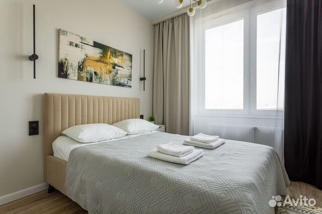 

1-к. квартира, 33 м², 2 кровати