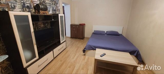 

1-к. квартира, 37 м², 2 кровати