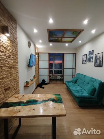 

1-к. квартира, 41 м², 2 кровати