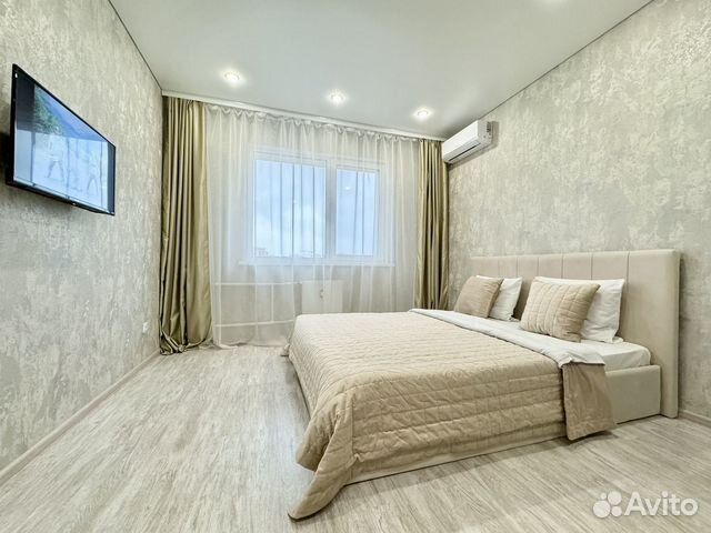 

1-к. квартира, 44 м², 2 кровати