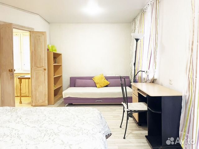 

1-к. квартира, 39 м², 2 кровати