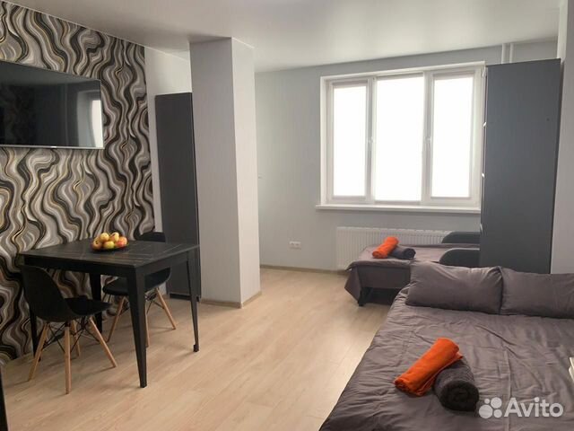 

Квартира-студия, 27 м², 3 кровати