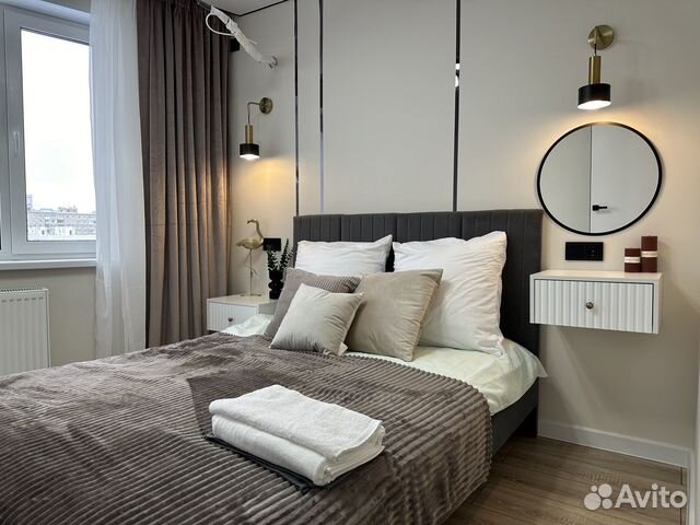 

1-к. квартира, 39 м², 2 кровати