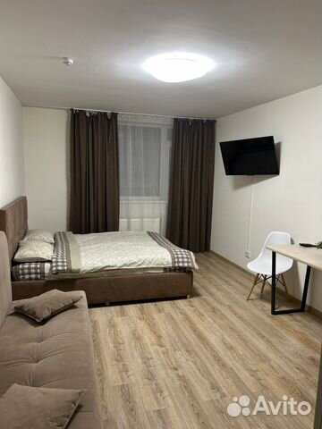 

Квартира-студия, 35 м², 2 кровати