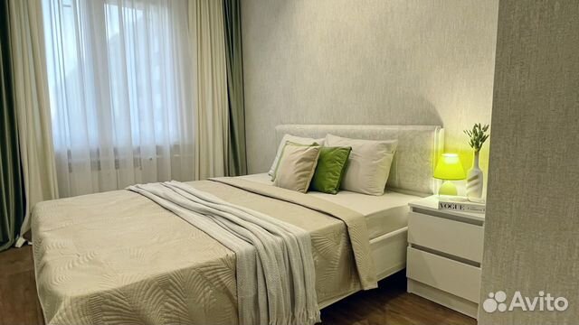 

1-к. квартира, 40 м², 2 кровати