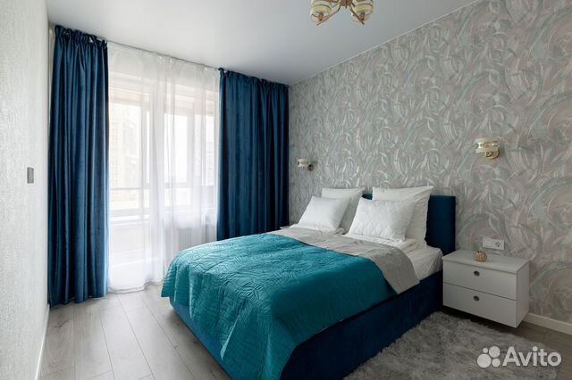 

2-к. квартира, 60 м², 2 кровати