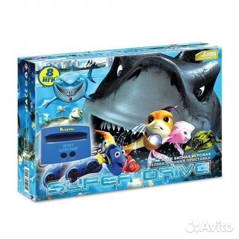Sega Super Drive Shark (8-in-1) 89273150786 купить 3
