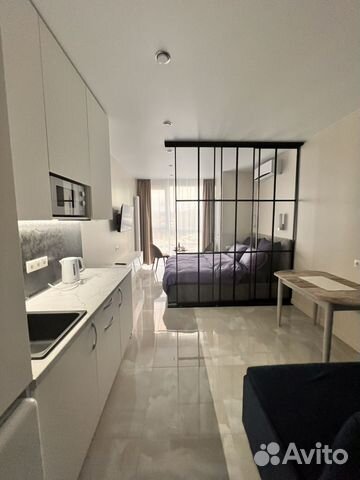 

Квартира-студия, 24 м², 2 кровати