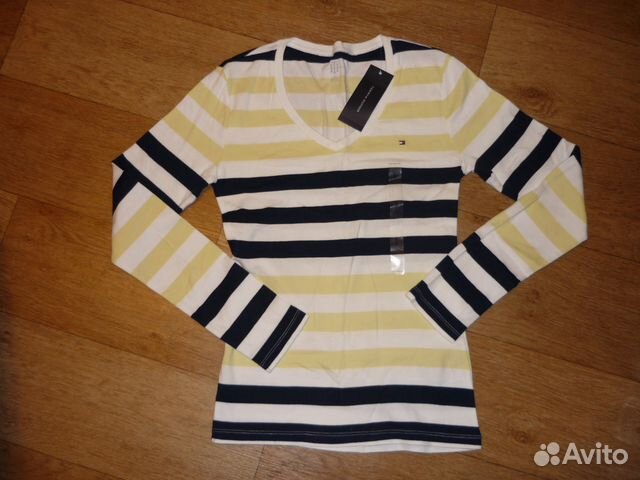 Tommy Hilfiger оригинал джемпер в полоску