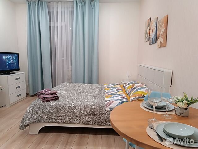 

Квартира-студия, 23 м², 1 кровать