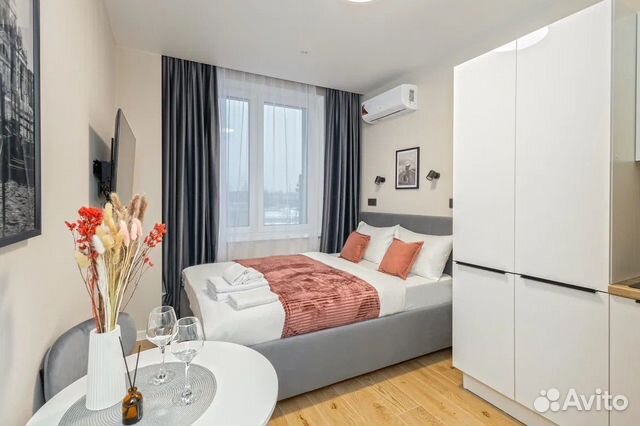 

Квартира-студия, 14 м², 1 кровать