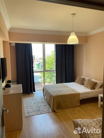 

1-к. квартира, 46 м², 2 кровати