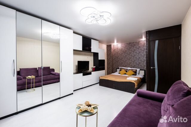 

1-к. квартира, 37 м², 2 кровати