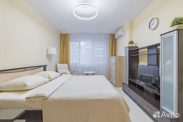 

1-к. квартира, 35 м², 2 кровати