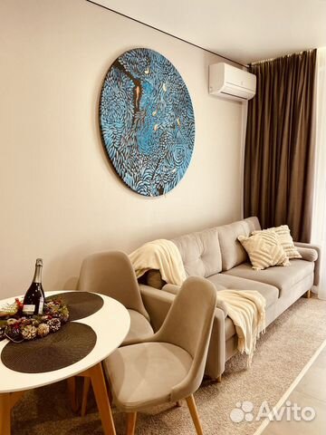 

1-к. квартира, 45 м², 2 кровати