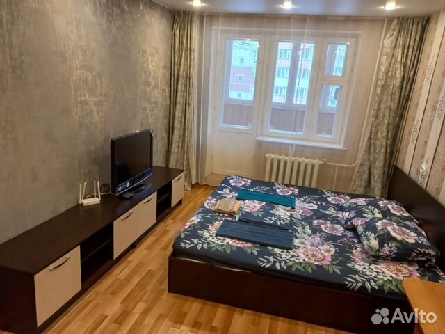 

1-к. квартира, 40 м², 2 кровати