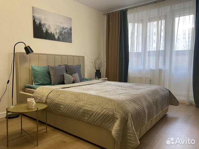 

1-к. квартира, 41 м², 2 кровати