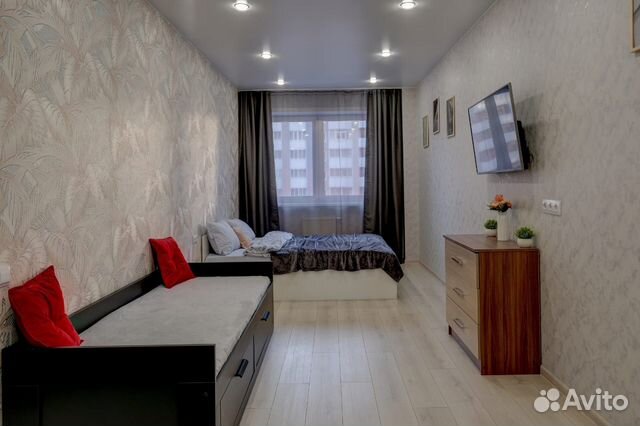 

1-к. квартира, 46 м², 2 кровати