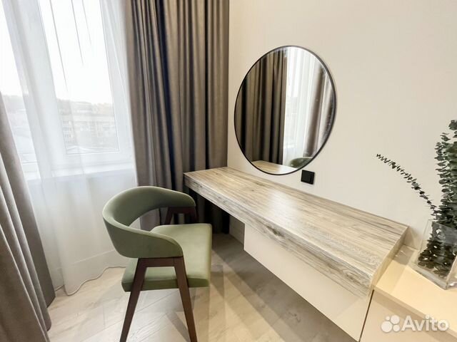 

1-к. квартира, 44 м², 2 кровати