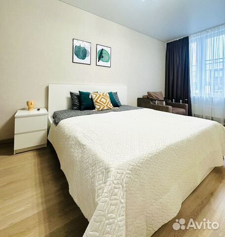 

1-к. квартира, 40 м², 3 кровати