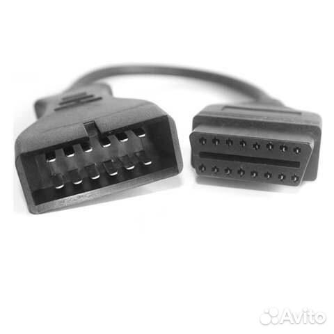 Диагностический переходник OBD2 на ваз (GM 12pin)