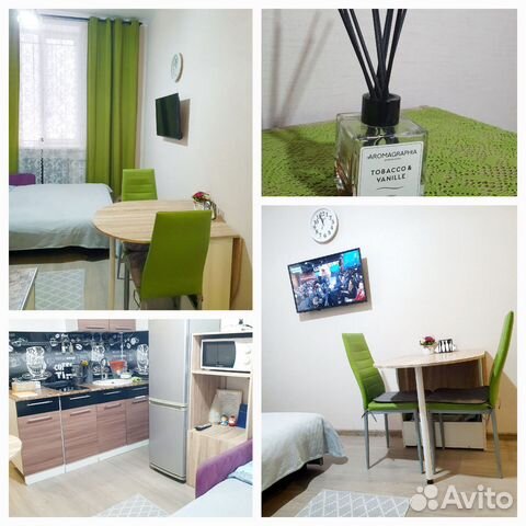 

Квартира-студия, 17 м², 1 кровать