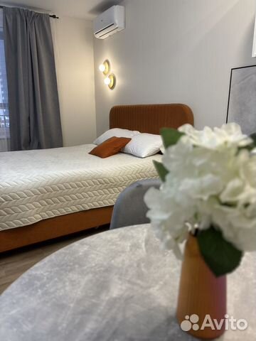 

Квартира-студия, 35 м², 2 кровати