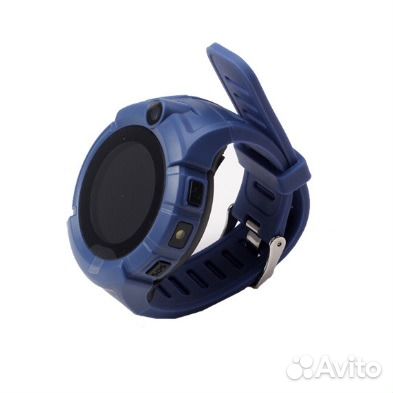 Умные часы Smart Baby Watch Q360 с GPS Темно-синие