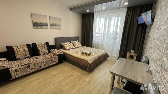 

Квартира-студия, 28,8 м², 2 кровати
