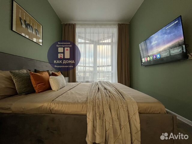 

1-к. квартира, 35 м², 2 кровати