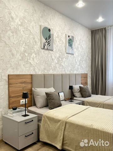 

Квартира-студия, 28 м², 2 кровати