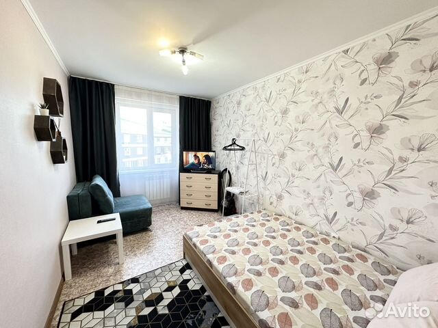 

1-к. квартира, 30 м², 2 кровати