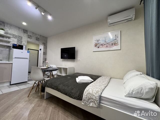 

1-к. квартира, 30 м², 2 кровати