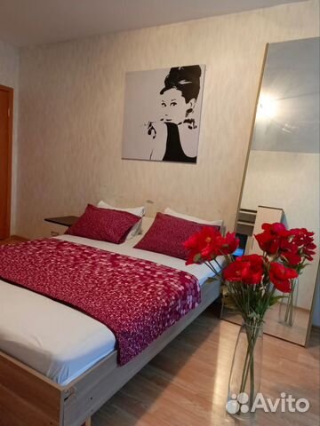 

1-к. квартира, 40 м², 2 кровати