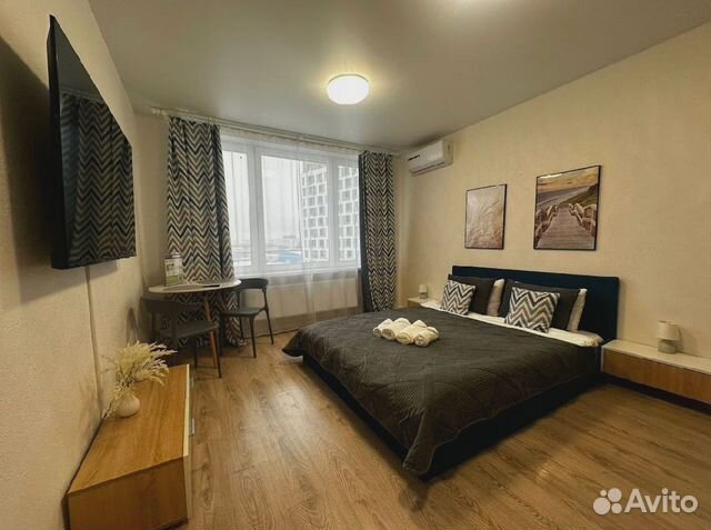 

Квартира-студия, 24 м², 1 кровать