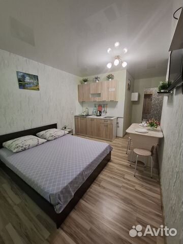 

Квартира-студия, 28 м², 1 кровать