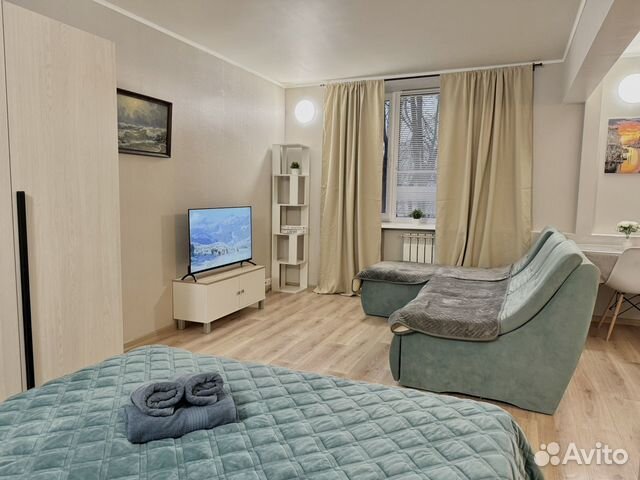 

1-к. квартира, 31 м², 2 кровати