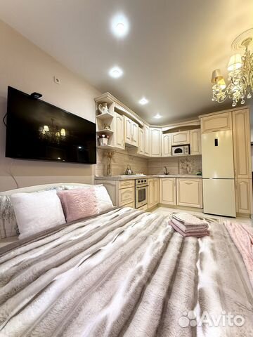 

Квартира-студия, 29 м², 2 кровати
