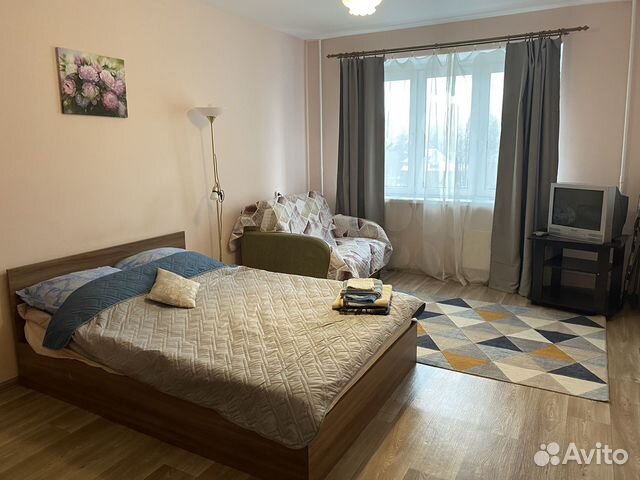 

1-к. квартира, 41 м², 2 кровати