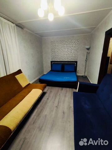 

1-к. квартира, 45 м², 3 кровати