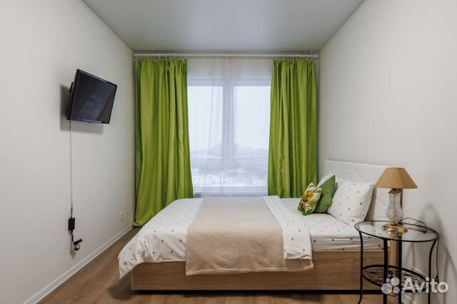 

1-к. квартира, 45 м², 2 кровати