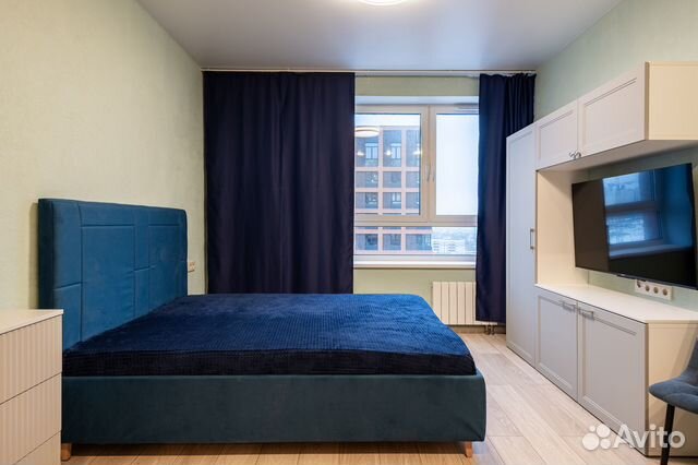 

Квартира-студия, 27 м², 1 кровать