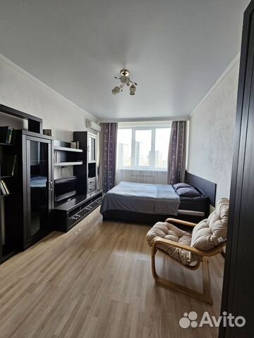 

1-к. квартира, 44 м², 2 кровати