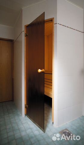 Двери стекло для бань и саун