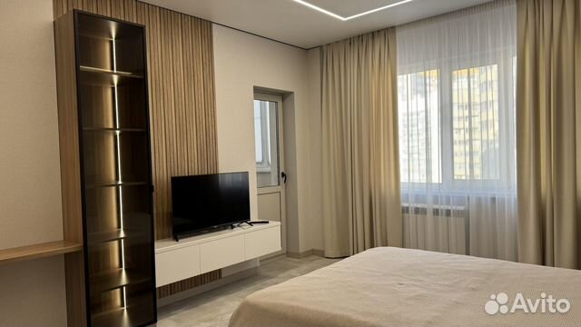 

1-к. квартира, 42 м², 2 кровати