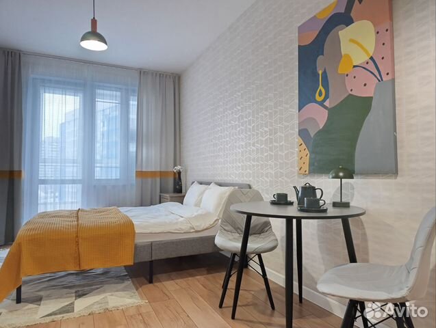 

Квартира-студия, 28 м², 1 кровать