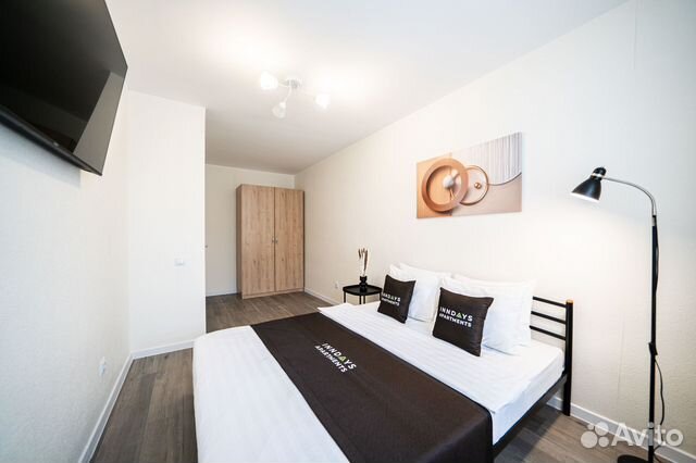 

1-к. квартира, 38 м², 1 кровать