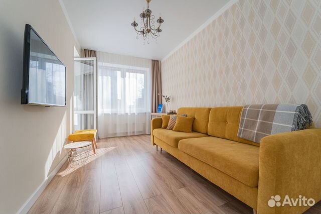 

1-к. квартира, 39 м², 2 кровати
