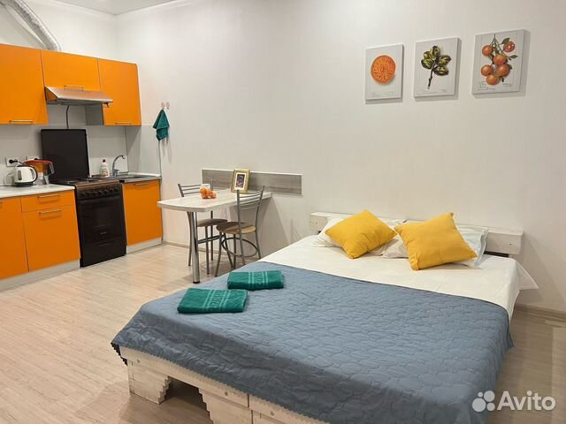 

Квартира-студия, 25 м², 2 кровати